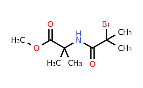 CAS 151142-96-0 | methyl 2-(2-bromo-2-methylpropanamido)-2-methylpropanoate