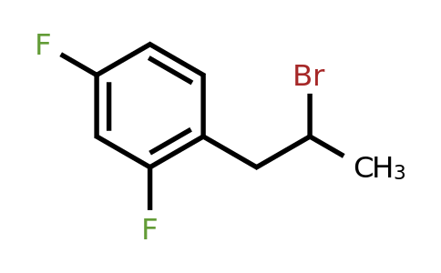 CAS 1511523-23-1 | 1-(2-bromopropyl)-2,4-difluorobenzene