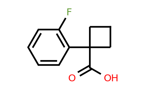 CAS 151157-48-1 | 1-(2-Fluorophenyl)cyclobutanecarboxylic acid