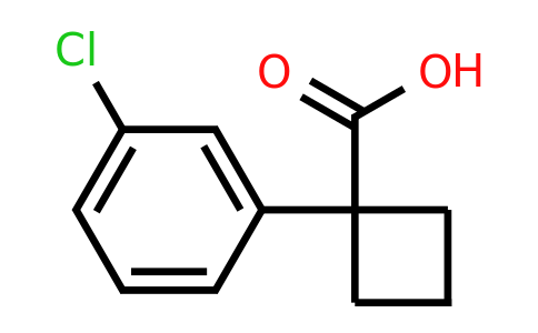 CAS 151157-55-0 | 1-(3-Chlorophenyl)cyclobutanecarboxylic acid
