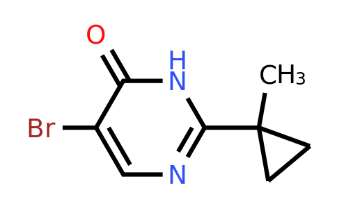 CAS 1511721-31-5 | 5-Bromo-2-(1-methylcyclopropyl)pyrimidin-4(3H)-one