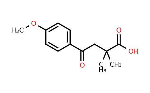 CAS 15118-48-6 | 4-(4-methoxyphenyl)-2,2-dimethyl-4-oxobutanoic acid