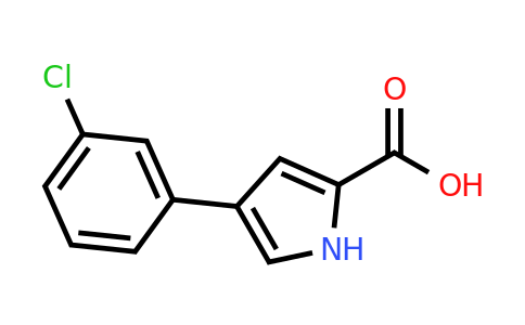 CAS 1511974-79-0 | 4-(3-Chlorophenyl)-1H-pyrrole-2-carboxylic acid