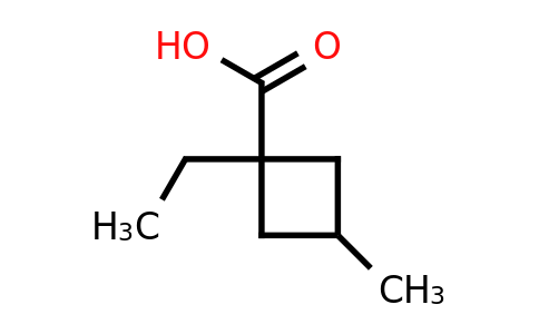 CAS 1512036-84-8 | 1-ethyl-3-methylcyclobutane-1-carboxylic acid