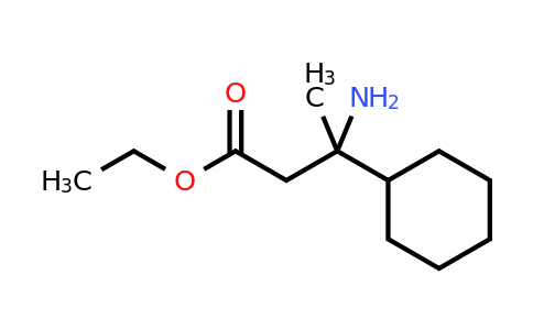 CAS 1512113-65-3 | ethyl 3-amino-3-cyclohexylbutanoate