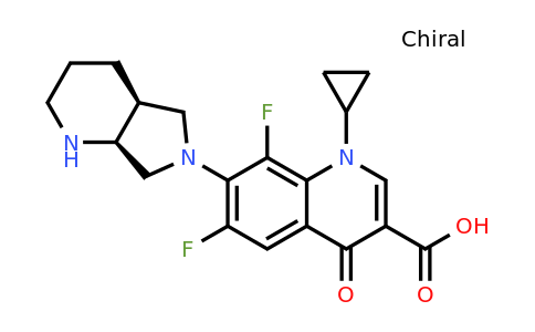 CAS 151213-15-9 | 1-Cyclopropyl-6,8-difluoro-7-((4aS,7aS)-hexahydro-1H-pyrrolo[3,4-b]pyridin-6(2H)-yl)-4-oxo-1,4-dihydroquinoline-3-carboxylic acid