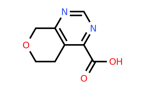 CAS 1512368-96-5 | 5H,6H,8H-pyrano[3,4-d]pyrimidine-4-carboxylic acid