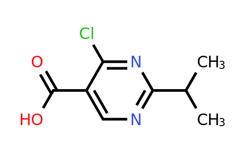 CAS 1512499-77-2 | 4-chloro-2-(propan-2-yl)pyrimidine-5-carboxylic acid