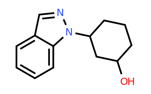 CAS 1512680-76-0 | 3-(1H-indazol-1-yl)cyclohexan-1-ol