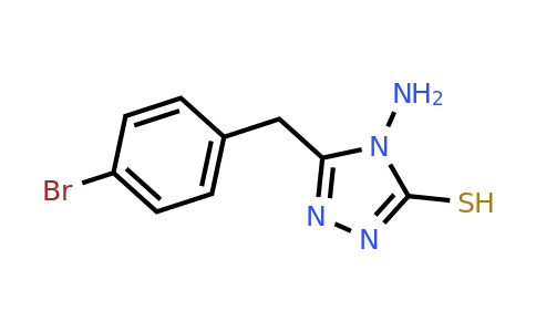 CAS 151297-85-7 | 4-amino-5-[(4-bromophenyl)methyl]-4H-1,2,4-triazole-3-thiol