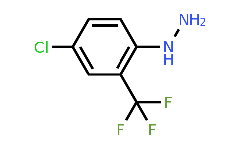 CAS 1513-34-4 | (4-Chloro-2-(trifluoromethyl)phenyl)hydrazine