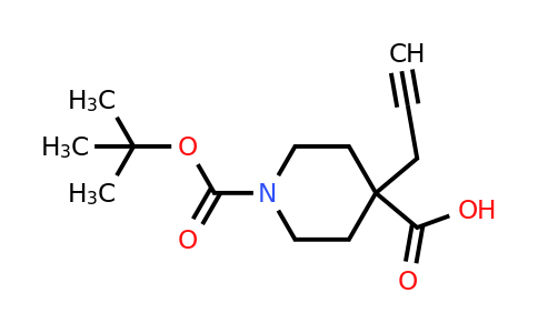 CAS 1513003-16-1 | 1-[(tert-butoxy)carbonyl]-4-(prop-2-yn-1-yl)piperidine-4-carboxylic acid