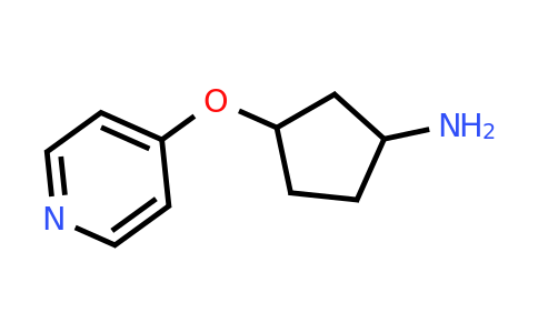 CAS 1513011-15-8 | 3-(pyridin-4-yloxy)cyclopentan-1-amine