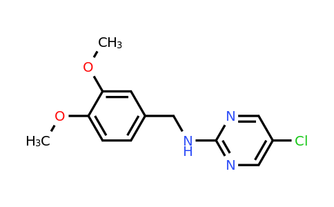 CAS 1513248-72-0 | 5-Chloro-N-(3,4-dimethoxybenzyl)pyrimidin-2-amine