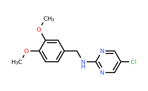5-Chloro-N-(3,4-dimethoxybenzyl)pyrimidin-2-amine