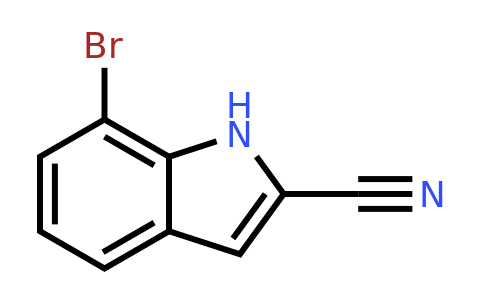 CAS 1513252-53-3 | 7-Bromo-1H-indole-2-carbonitrile