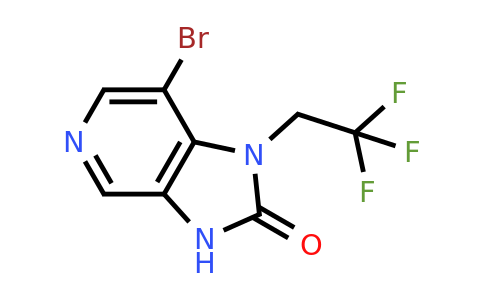 CAS 1513846-84-8 | 7-bromo-1-(2,2,2-trifluoroethyl)-3H-imidazo[4,5-c]pyridin-2-one