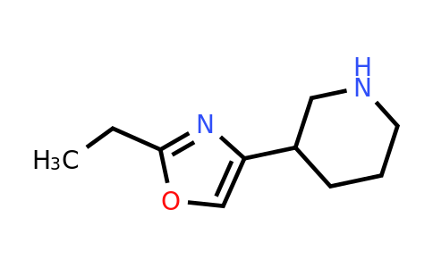 CAS 1514216-50-2 | 2-Ethyl-4-(piperidin-3-yl)oxazole