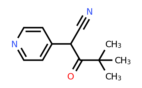CAS 1514422-87-7 | 4,4-Dimethyl-3-oxo-2-(pyridin-4-yl)pentanenitrile