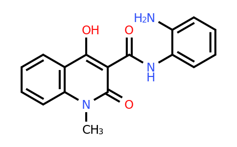 CAS 151449-78-4 | N-(2-Aminophenyl)-4-hydroxy-1-methyl-2-oxo-1,2-dihydroquinoline-3-carboxamide
