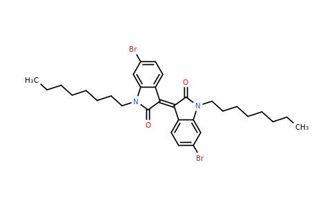 CAS 1514807-49-8 | (E)-6-Bromo-3-(6-bromo-1-octyl-2-oxoindolin-3-ylidene)-1-octylindolin-2-one