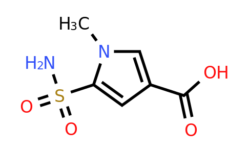 CAS 1515029-32-9 | 1-Methyl-5-sulfamoyl-1H-pyrrole-3-carboxylic acid