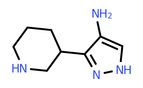 CAS 1515044-96-8 | 3-(Piperidin-3-yl)-1H-pyrazol-4-amine