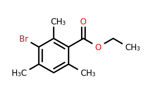 CAS 1515382-53-2 | Ethyl 3-bromo-2,4,6-trimethylbenzoate
