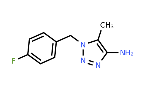 CAS 1515487-24-7 | 1-(4-fluorobenzyl)-5-methyl-1H-1,2,3-triazol-4-amine