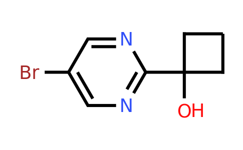 CAS 1515923-39-3 | 1-(5-bromopyrimidin-2-yl)cyclobutanol