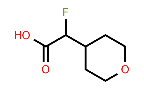 CAS 1516034-79-9 | 2-fluoro-2-(oxan-4-yl)acetic acid