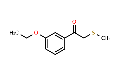 CAS 1516367-48-8 | 1-(3-ethoxyphenyl)-2-(methylsulfanyl)ethan-1-one