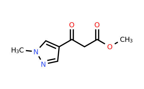 CAS 1516430-94-6 | methyl 3-(1-methyl-1H-pyrazol-4-yl)-3-oxopropanoate