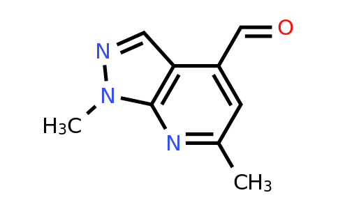 CAS 1516833-31-0 | 1,6-dimethyl-1H-pyrazolo[3,4-b]pyridine-4-carbaldehyde