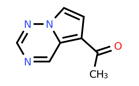 CAS 1517129-22-4 | 1-{pyrrolo[2,1-f][1,2,4]triazin-5-yl}ethan-1-one