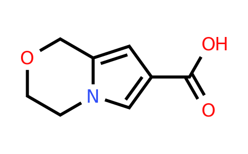 CAS 1517186-74-1 | 1H,3H,4H-pyrrolo[2,1-c][1,4]oxazine-7-carboxylic acid