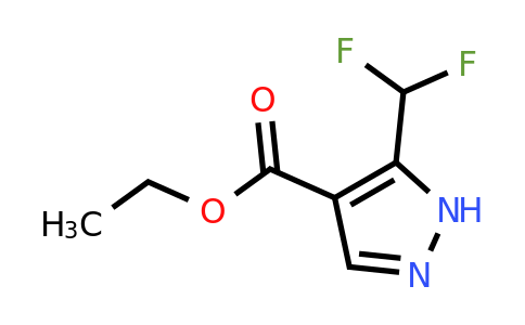 CAS 151733-96-9 | Ethyl 5-(difluoromethyl)-1H-pyrazole-4-carboxylate