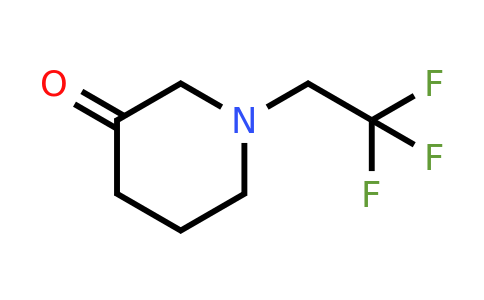 CAS 1517389-96-6 | 1-(2,2,2-trifluoroethyl)piperidin-3-one