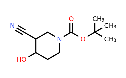 CAS 1517428-92-0 | tert-butyl 3-cyano-4-hydroxy-piperidine-1-carboxylate