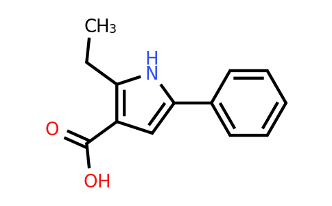 CAS 1518107-12-4 | 2-Ethyl-5-phenyl-1H-pyrrole-3-carboxylic acid