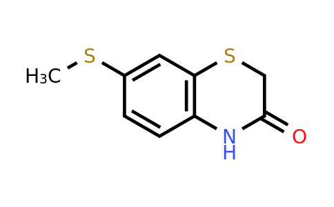 CAS 15182-81-7 | 7-methylsulfanyl-4H-1,4-benzothiazin-3-one