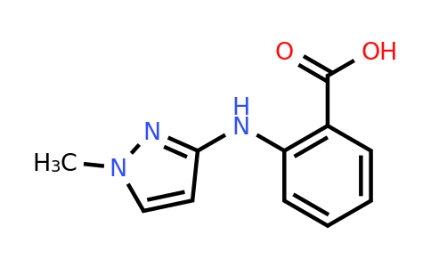 CAS 1518243-22-5 | 2-((1-Methyl-1H-pyrazol-3-yl)amino)benzoic acid