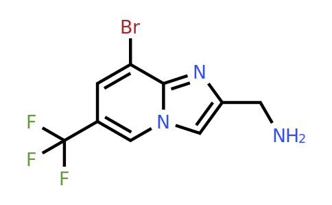 CAS 1518325-02-4 | [8-bromo-6-(trifluoromethyl)imidazo[1,2-a]pyridin-2-yl]methanamine
