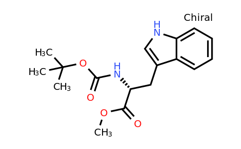 CAS 151872-21-8 | methyl (2R)-2-(tert-butoxycarbonylamino)-3-(1H-indol-3-yl)propanoate
