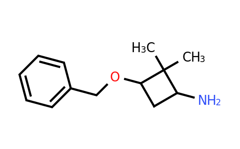 CAS 1518855-39-4 | 3-(benzyloxy)-2,2-dimethylcyclobutan-1-amine