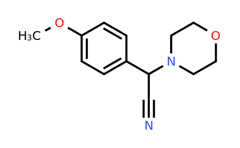 CAS 15190-13-3 | 2-(4-methoxyphenyl)-2-(morpholin-4-yl)acetonitrile