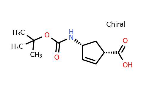 CAS 151907-79-8 | (1S,4R)-4-tert-Butoxycarbonylamino-cyclopent-2-enecarboxylic acid