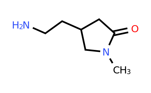 CAS 1519119-58-4 | 4-(2-Aminoethyl)-1-methylpyrrolidin-2-one