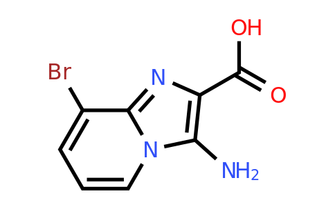 CAS 1519286-14-6 | 3-Amino-8-bromoimidazo[1,2-a]pyridine-2-carboxylic acid