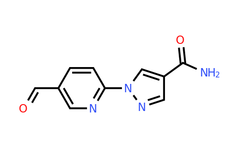 CAS 1519732-43-4 | 1-(5-formylpyridin-2-yl)-1H-pyrazole-4-carboxamide